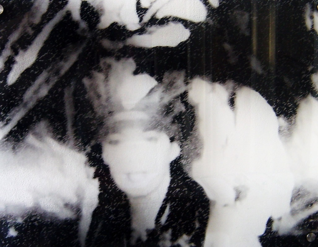 Labyrinth 40 x 50 cm foto op plexiglas